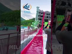 Adults High Speed Water Slide Aqua Park Equipment 400-700cbm/Hour Water Flow For Outdoor Use