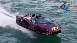 Fiberglass Material Car-style Yacht